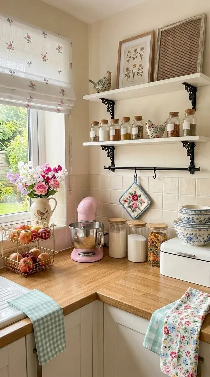 Cálidas, vividas y con encanto nostálgico, las cozy kitchens recuperan el espíritu de las cocinas de antes y se convierten en una de las tendencias deco.