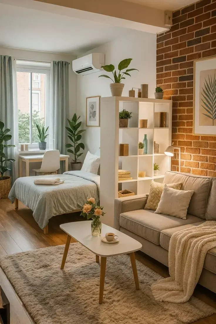 Sofás cama, mesas extensibles, camas con cajones o puff con espacio de guardado ayudan a optimizar cada rincón sin saturar el ambiente.