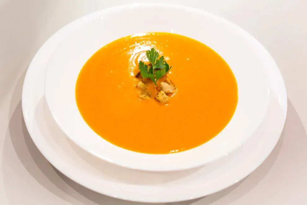 sopa de calabaza