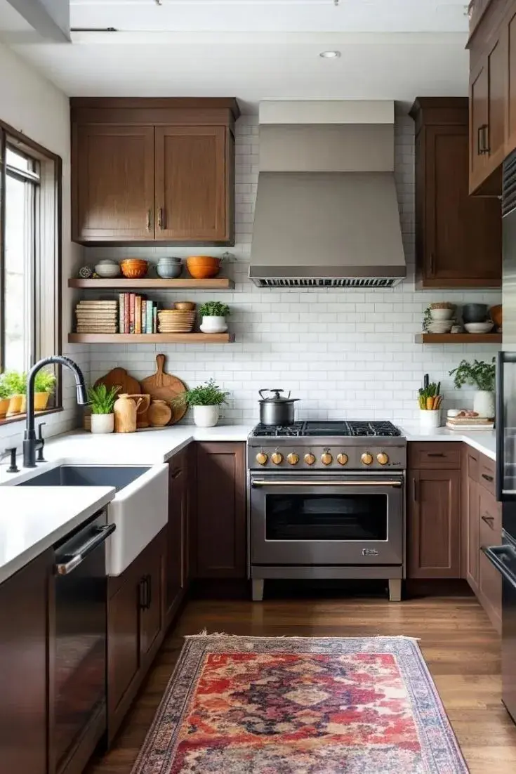Cocinas dark wood: la tendencia que reemplaza al blanco total