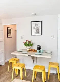 Desayunadores estrechos: ideas para lograr un espacio funcional y agradable