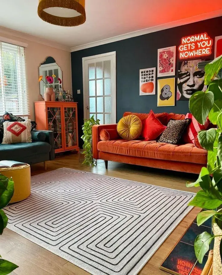 Uno de los pilares del dopamine decor es la psicología del color.