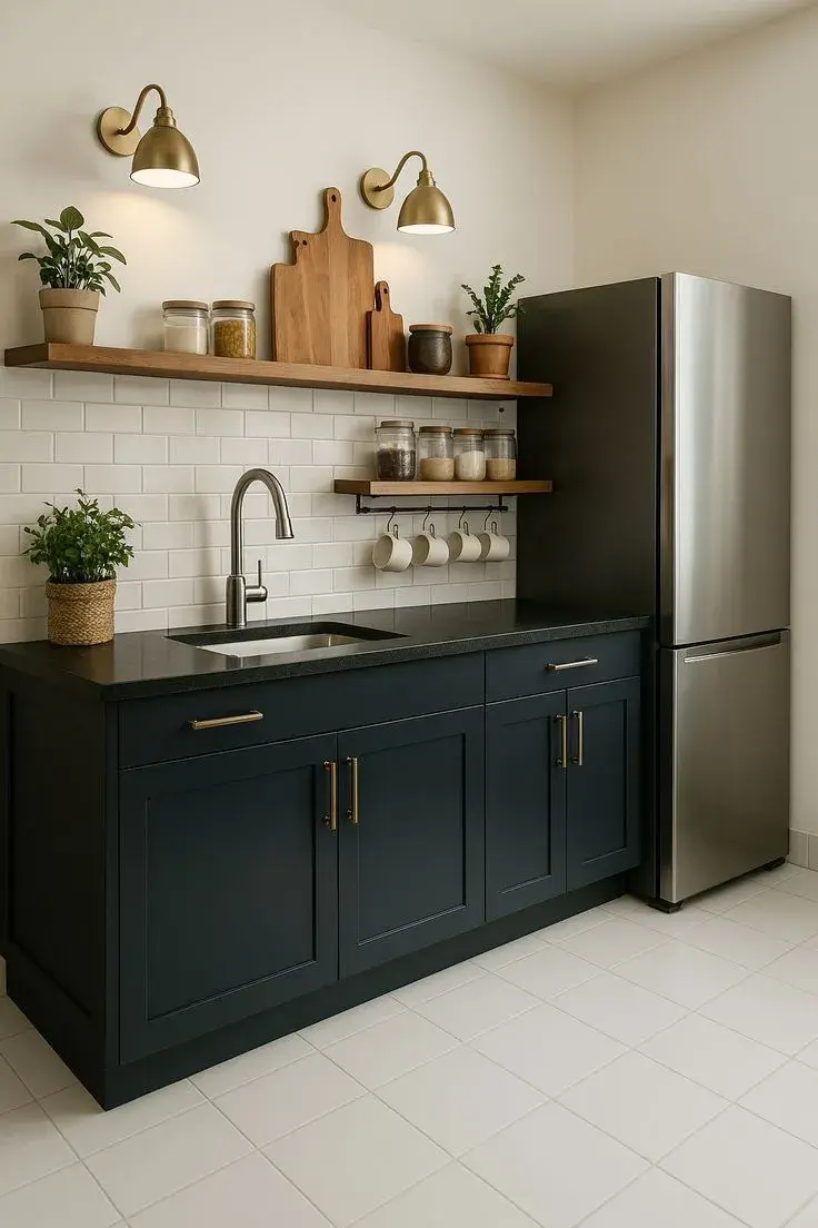 Ideas de deco para tiny kitchens.