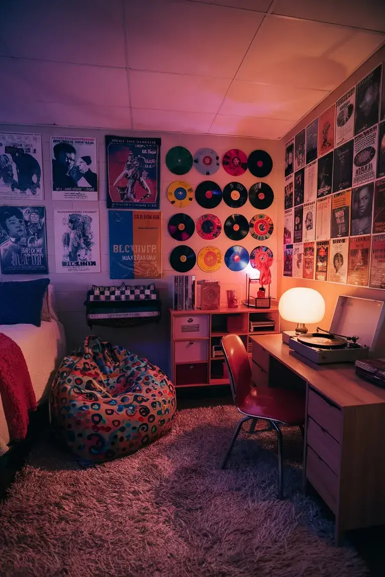 Foto de cuarto de música.