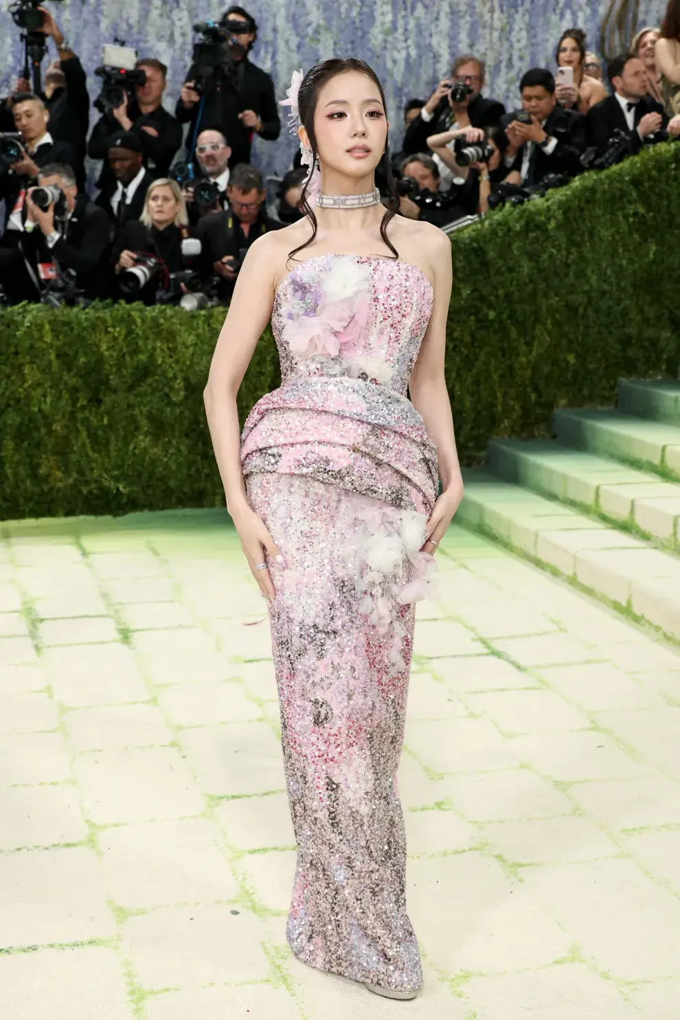 Jisoo en la Met Gala 2026.
