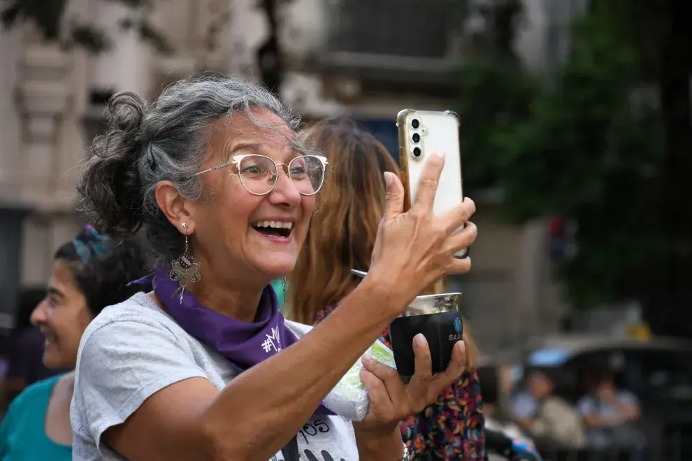 Liliana Sánchez, feliz con la culminación del documental.