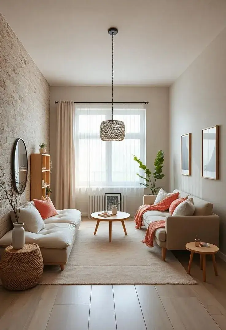 Livings estrechos: 10 ideas simples para aprovecharlos sin resignar estilo