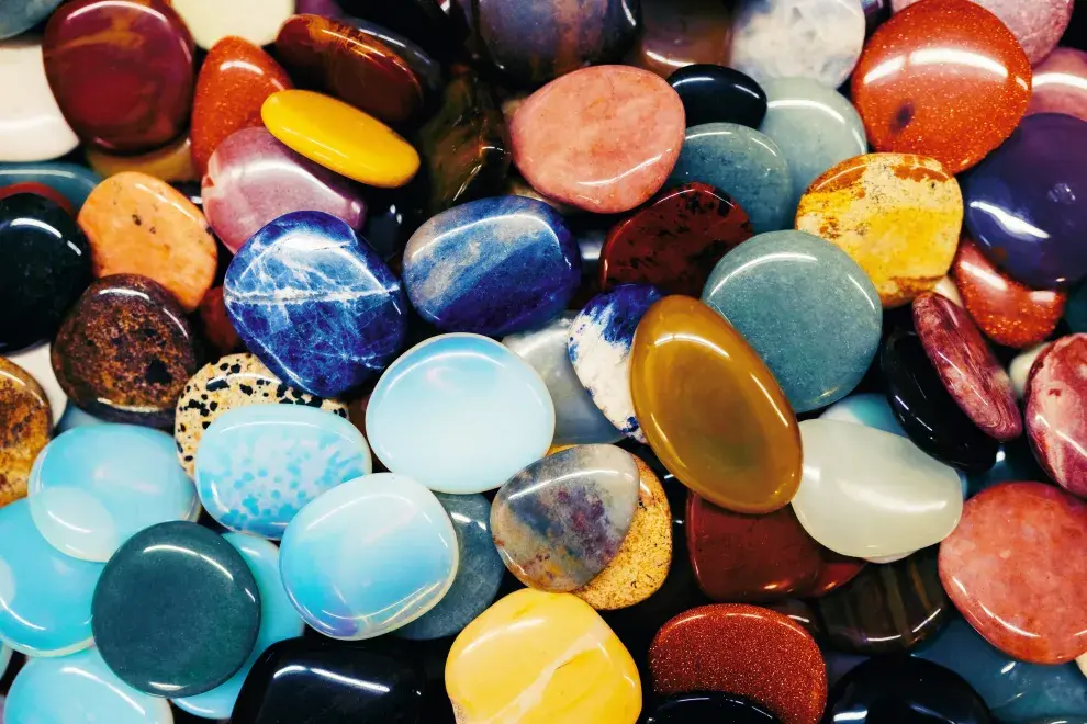 Foto de cristales.