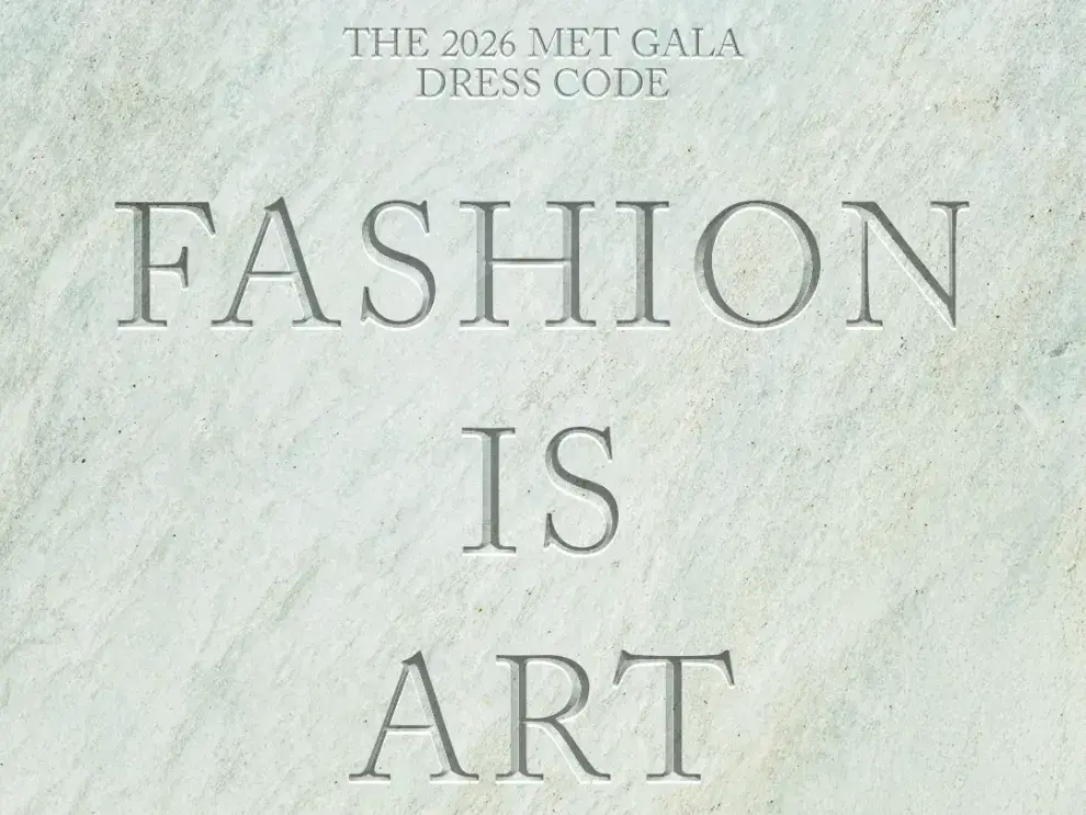 Anuncio del dress code de la Met Gala 2026.
