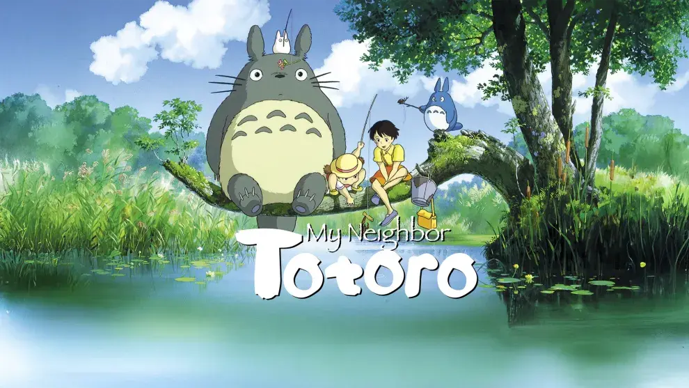 Póster de Mi vecino Totoro.