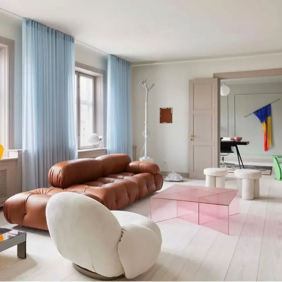 Foto de muebles retro.
