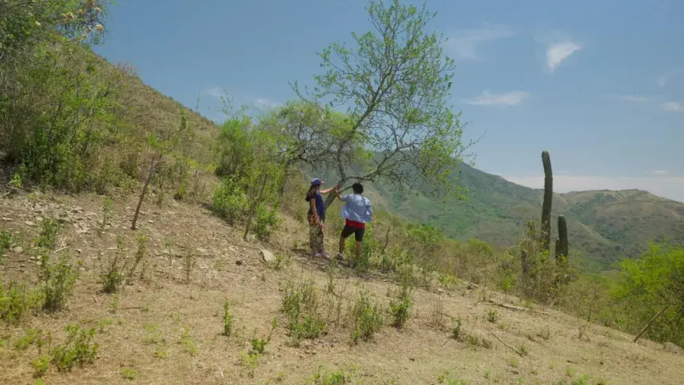 Foto de la película Nuestra tierra, de Lucrecia Martel.