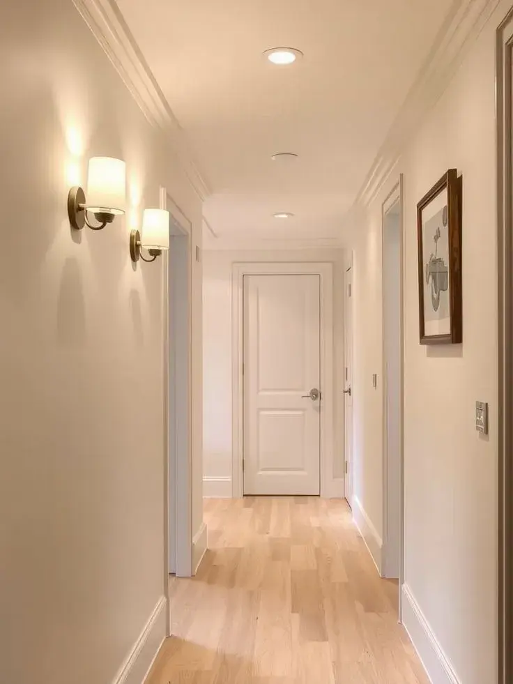 Pasillos estrechos: cómo decorarlos para que no se vean oscuros ni aburridos