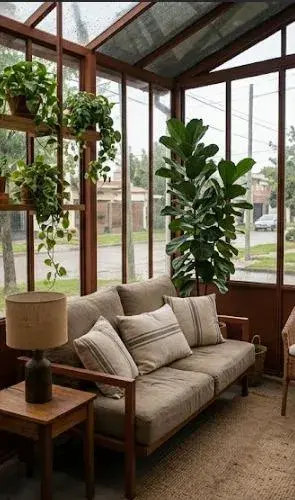 Ideas simples para armar un jardín de invierno en casa