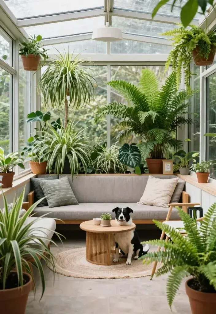 Ideas simples para armar un jardín de invierno en casa