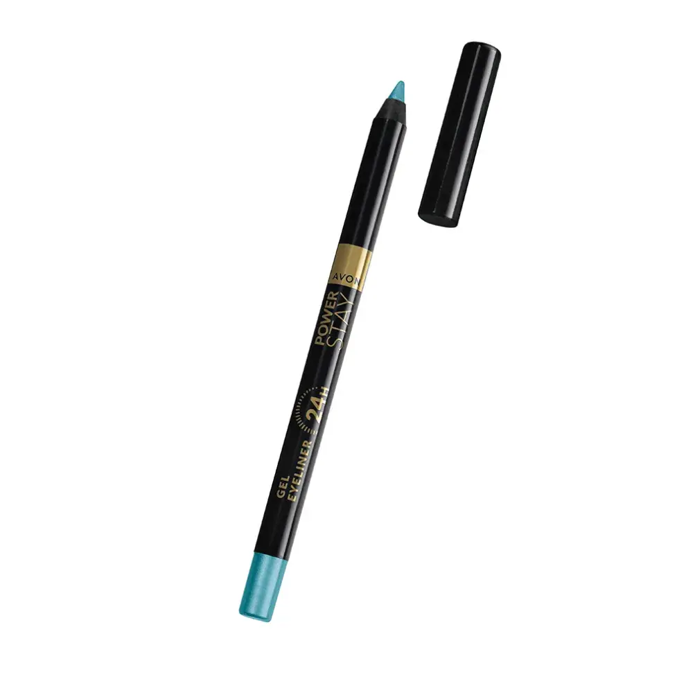 Power Stay Lápiz delineador en gel para ojos | Tonos: Tropical Teal y Cobalt (AVON- $14.000)