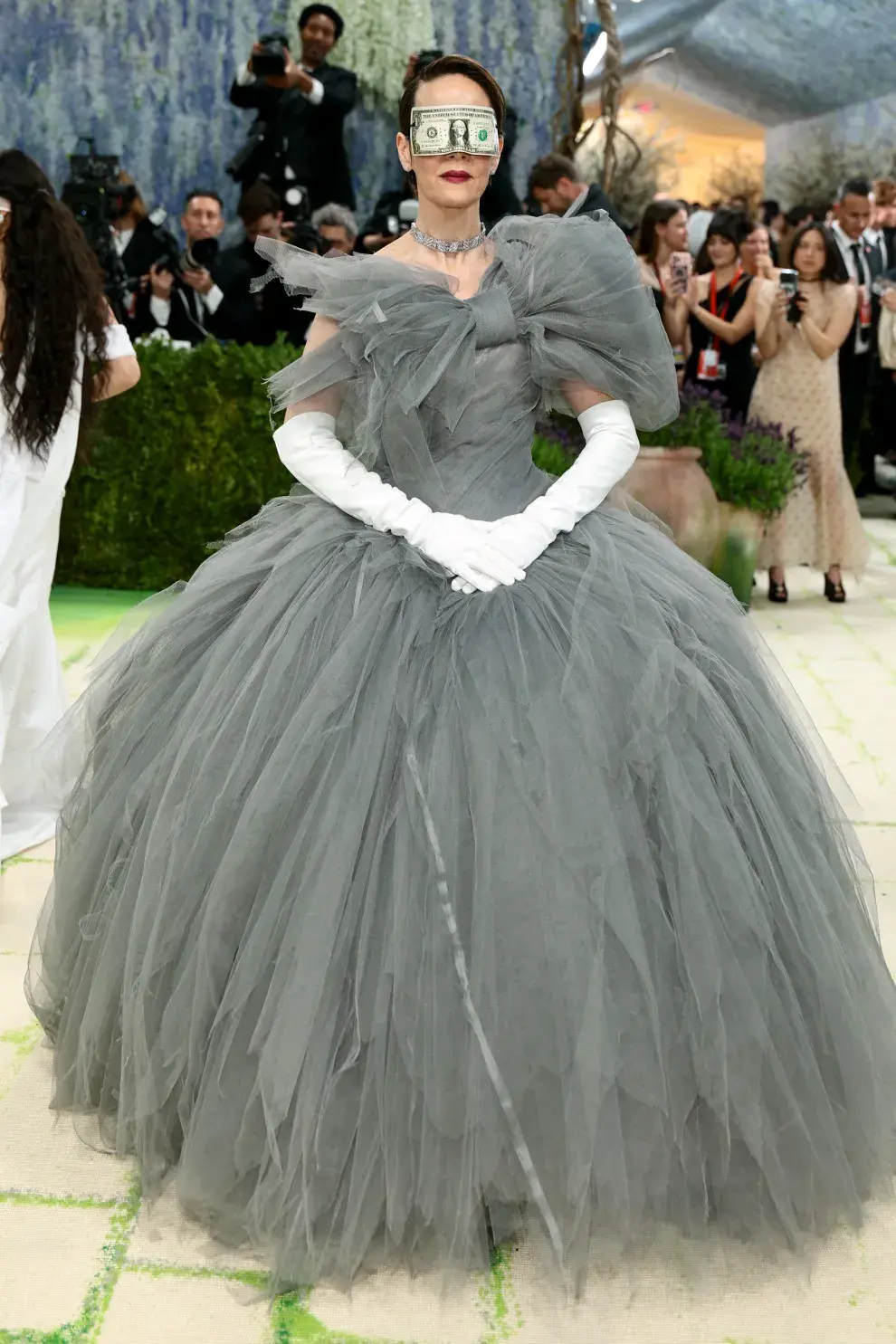Sarah Paulson en la Met Gala 2026.