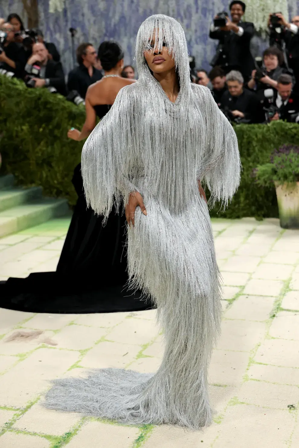 Teyana Taylor con look de Tom Ford en la Met Gala 2026.