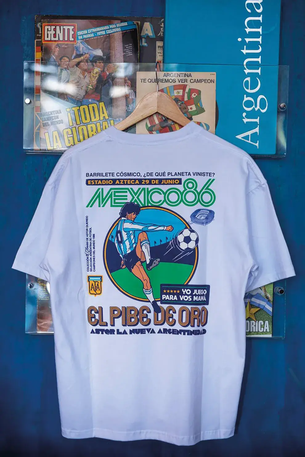 Remera del mundial 86