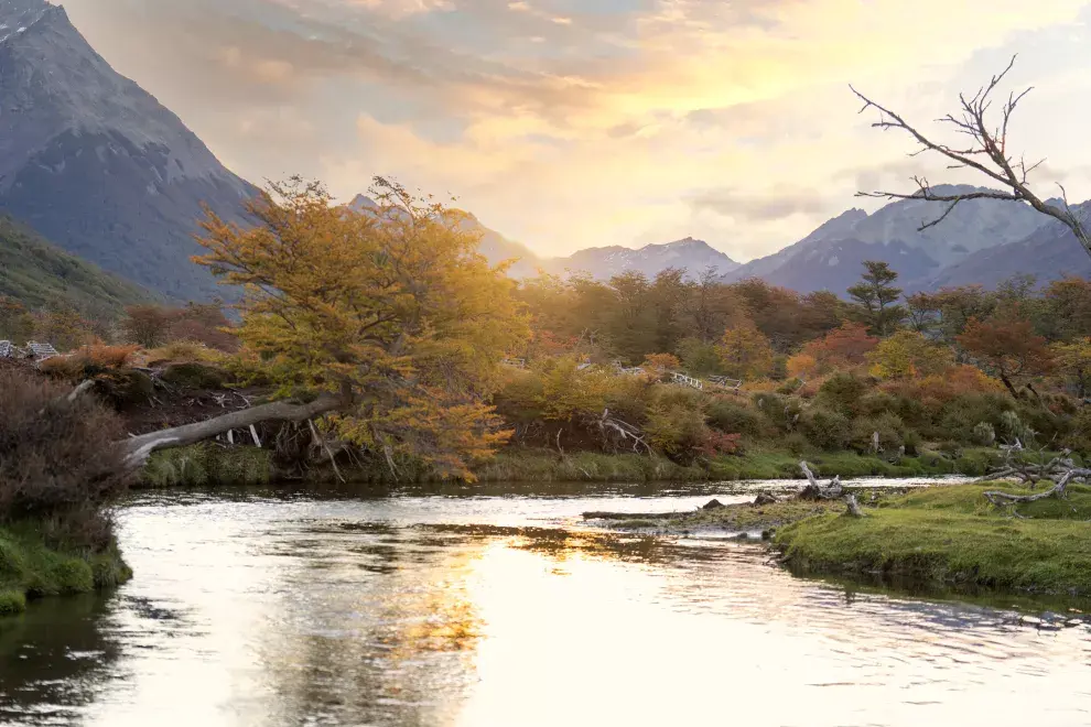 Ushuaia durante otoño tiene sus propios encantos.