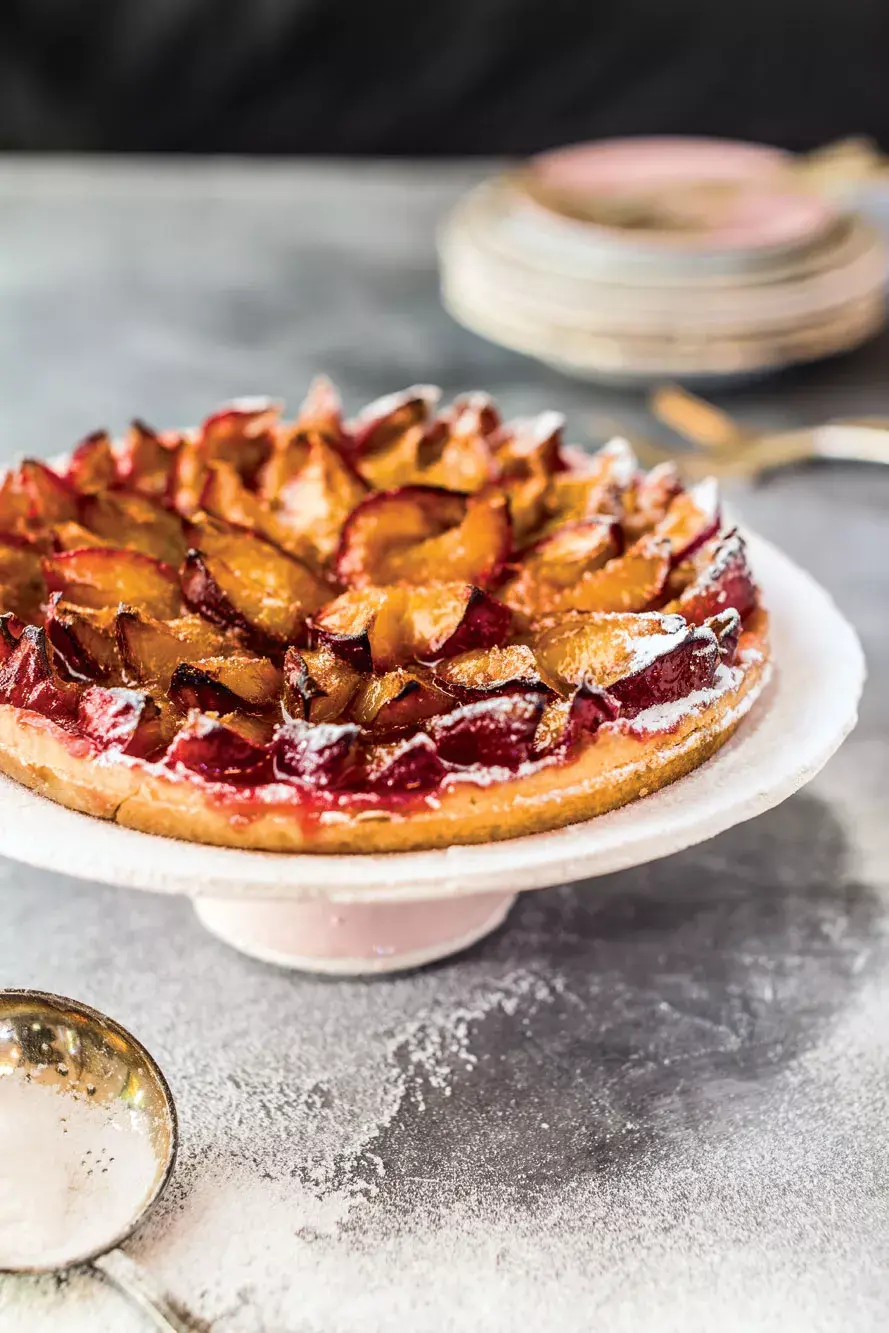 Tarta de ciruelas