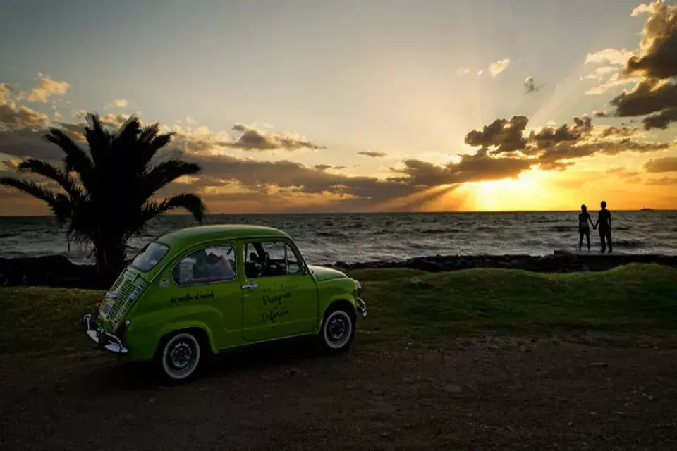 Con Aceituna, en Puerto Madryn
