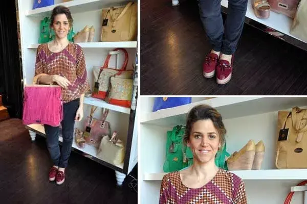 María Freytes chusmeó lo nuevo de Carla Danelli. ¡Qué linda le queda esa cartera!
