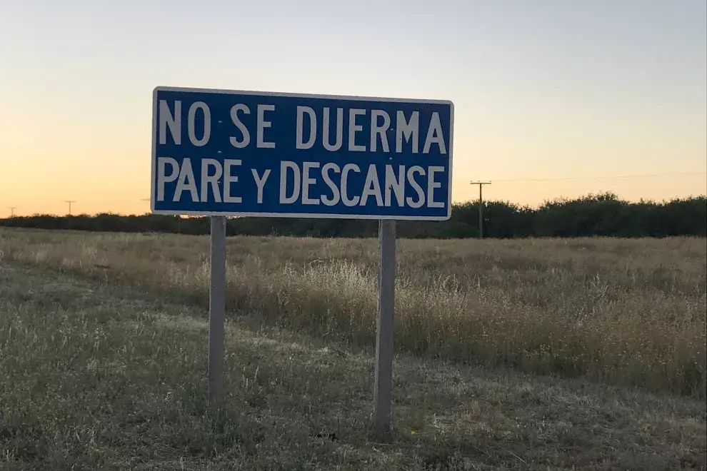 Un buen consejo en la banquina