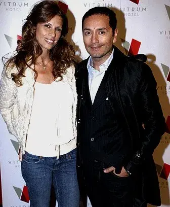 Analia Maiorana y Fabián Medina Flores también fueron a la fiesta de apertura de Vitrum.