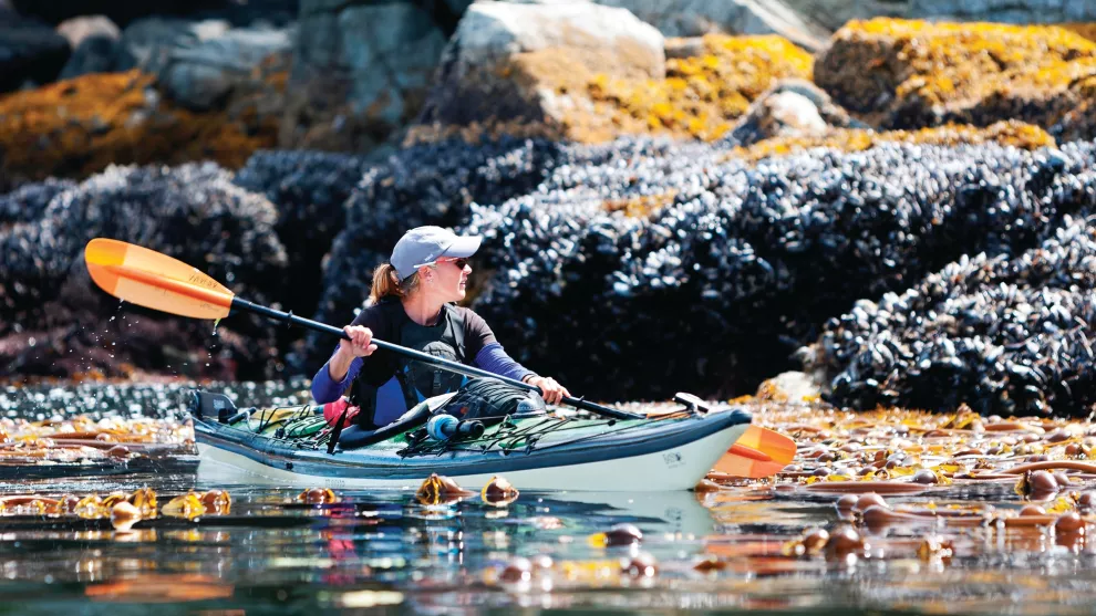 La geofafía es perfecta para practicar kayak, rafting o canotaje.