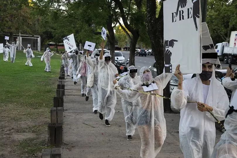 Catarsis del Grupo Etcétera. Foto de Verónica Coman- Gentileza