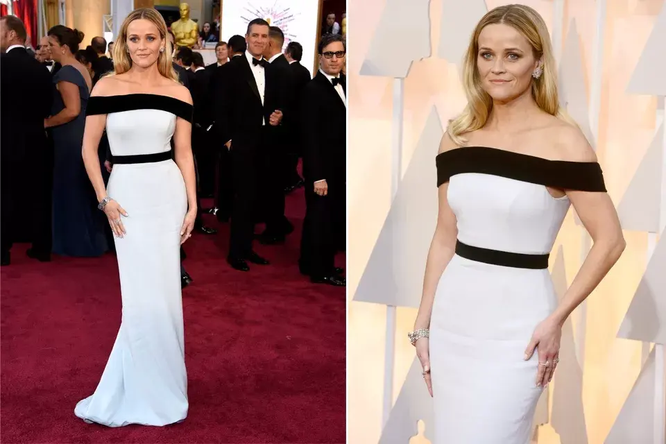 Reese Witherspoon, correcta con una apuesta segura: un Tom Ford en blanco y negro