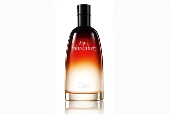 Para los adeptos del clásico Fahrenheit, Dior lanzó una nueva versión: Aqua Fahrenheit (75 ml $352), con notas de mandarina, pomelo, menta y vetiver