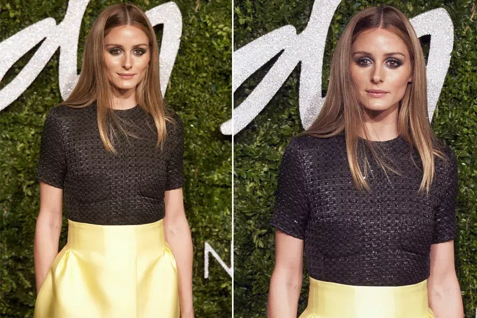 Olivia Palermo no podía faltar en este evento tan fashion. La it girl eligió llevar el pelo bien lacio y natural y optó por un efecto smokey en los ojos. ¡Divina!