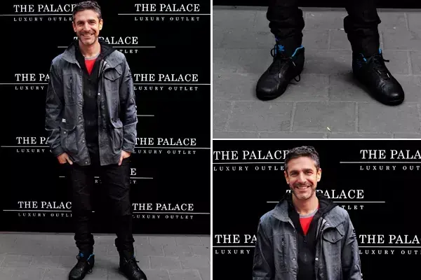 Leo Sbaraglia en el pre opening The Palace Fashion Luxury Outlet en San Isidro