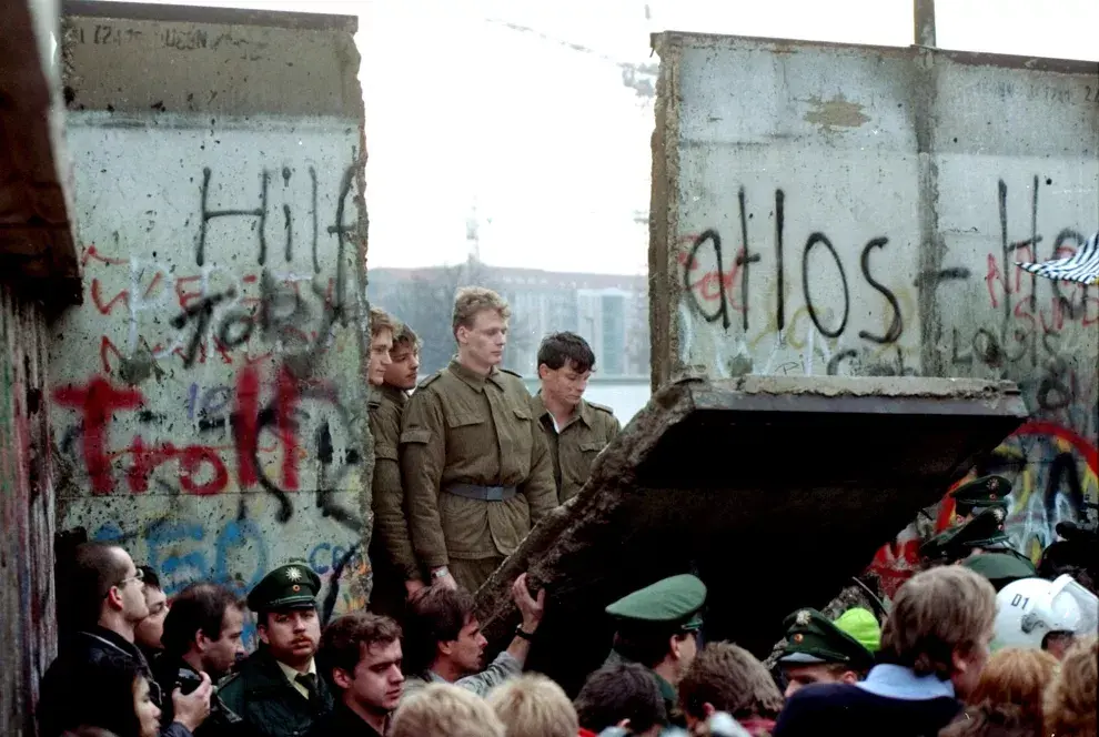 La caída del muro de Berlín - 1989