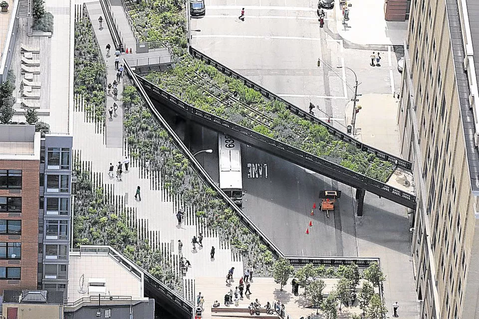 Un caso de éxito: el High Line rompió con el concepto tradicional de lo que es un parque