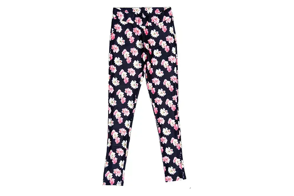 Leggins floreadas para animarte al flower power, $The Coco Room, $328)