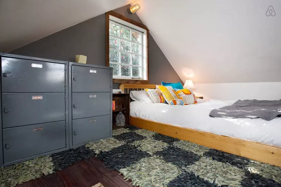 Opción 1: una pequeña casita de estilo rústico en Portland, EEUU. ¡Soñada!