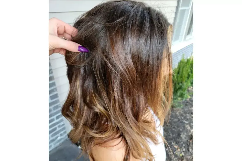 Balayage. Foto: Instagram/@ashleenicolehairstudio