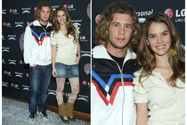 Nicolás Riera y Luz Cipriota no se perdieron el primer show de Miley Cyrus en la Argentina; ¿qué te parecen sus looks?