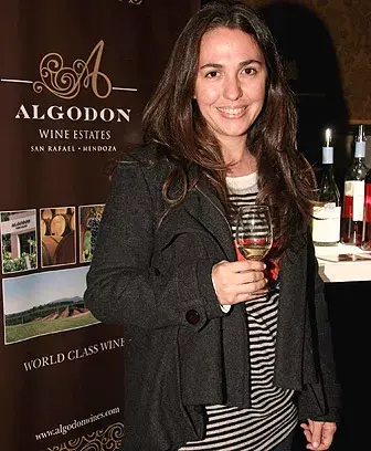 Narda Lepes estuvo degustando los vinos de Algodon Wine Estates en la feria Cuisine &amp; Vins