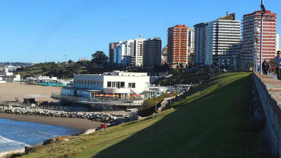 Vista de Playa Grande, al sur de Mar del Plata. Foto: Wikipedia