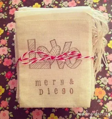 Bolsitas estampadas de Wedding Factory