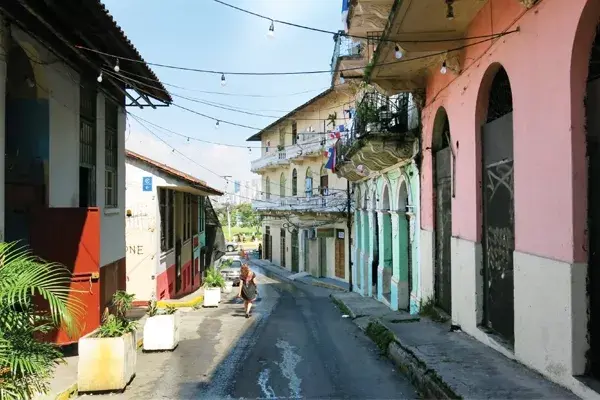 El casco antiguo de la ciudad