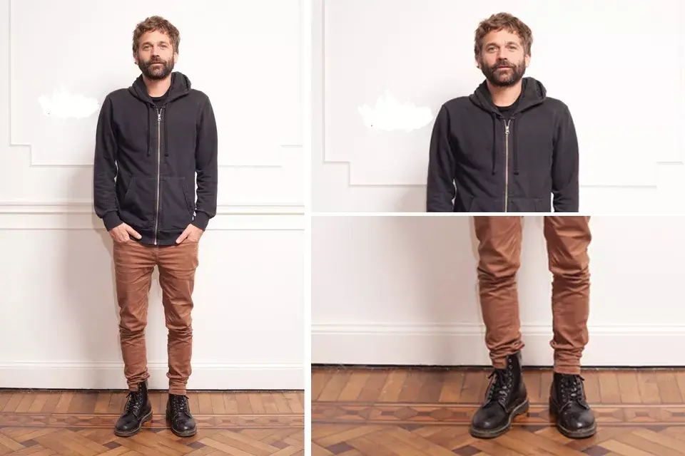 Nico Pauls maneja muy bien la combinación entre looks actuales y simples