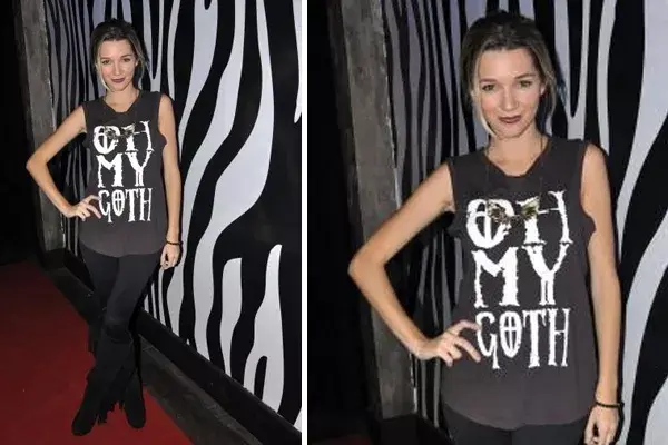Micaela Breque, con un atuendo más rocker, fue a bailar a Animal. ¿Te gusta su onda?