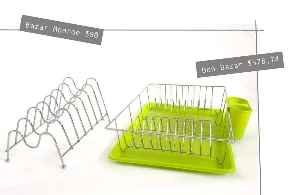 Secaplatos de Bazar Monroe $98 / Secaplatos de Don Bazar $578,74