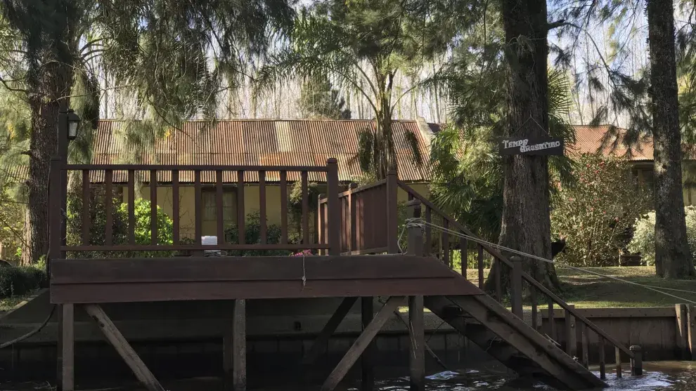 La casa de Marcos Sastre, en el arroyo Gélvez