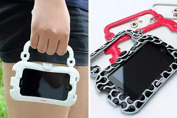 Divina y muy canchera esta carterita porta celular